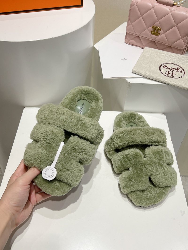 Hermes Slippers